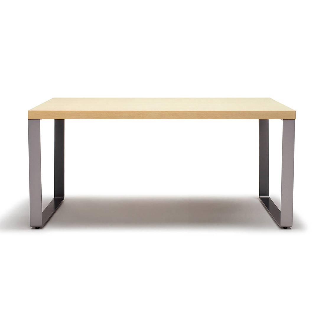 105N テーブル W150(脚カラー:シルバー) D-4(アンバーブラック)