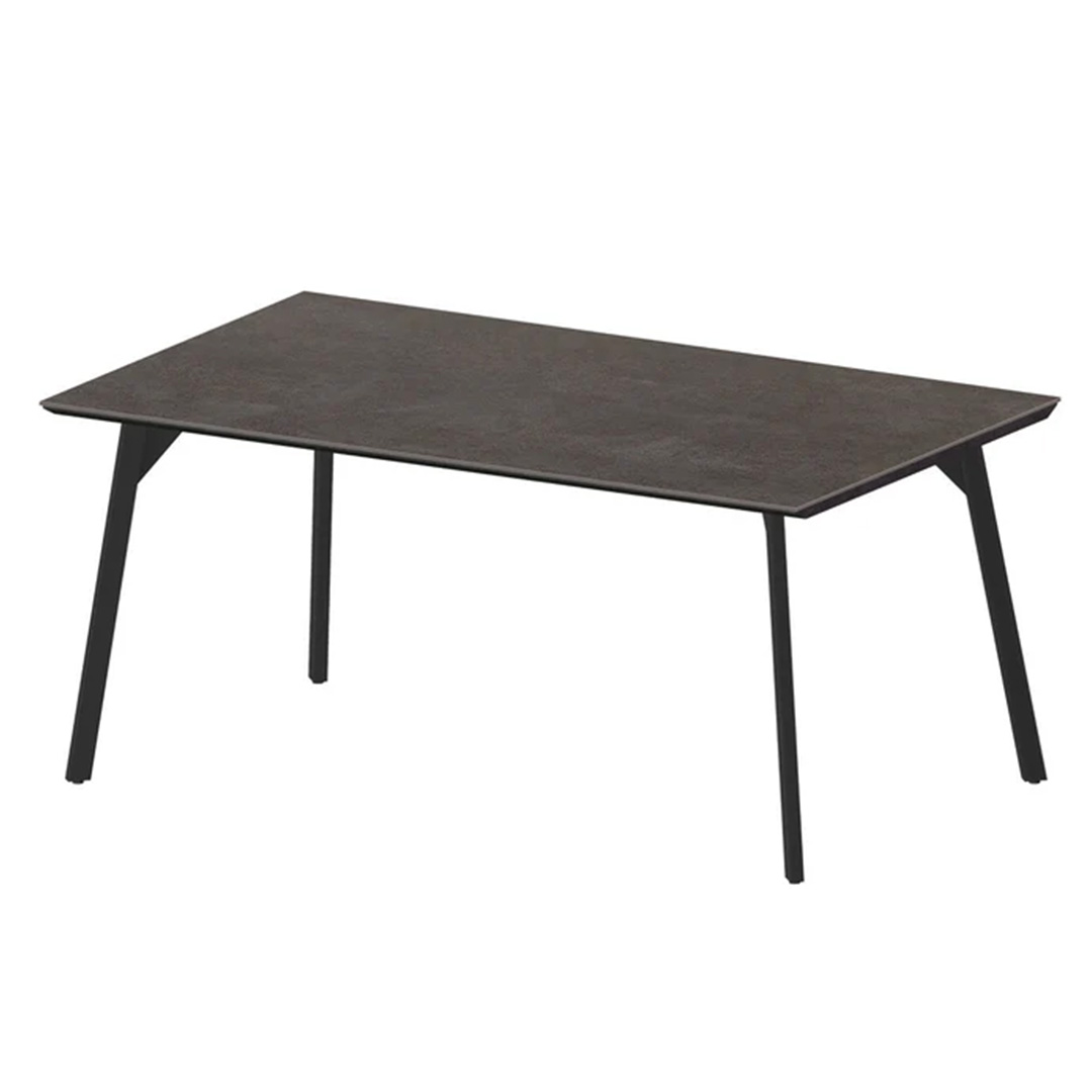 レグル ダイニングテーブル スリムライン脚 ブラック(W135) Lカルカッタ
