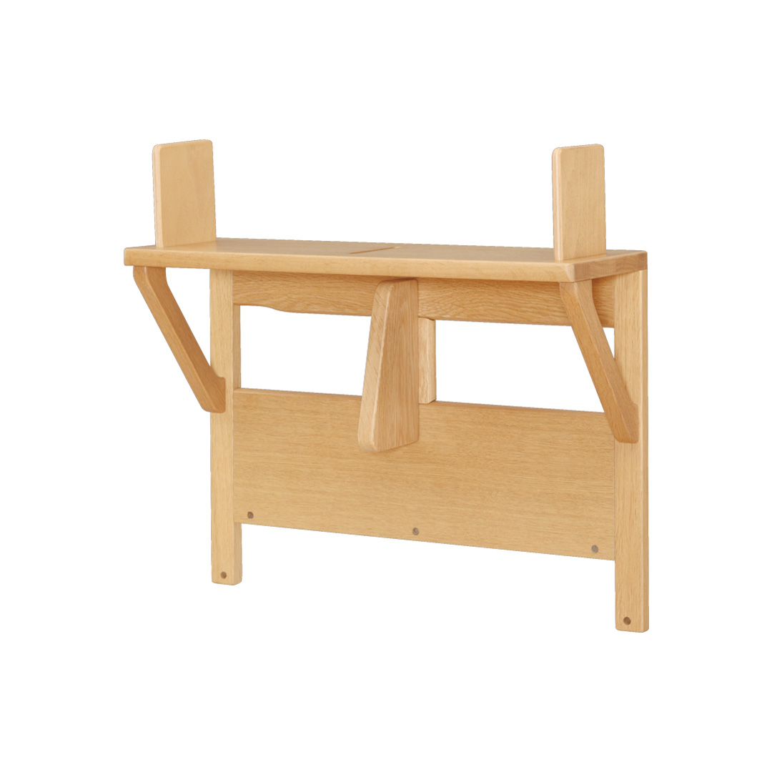 No.09バックパネル（W60) カフェオーク