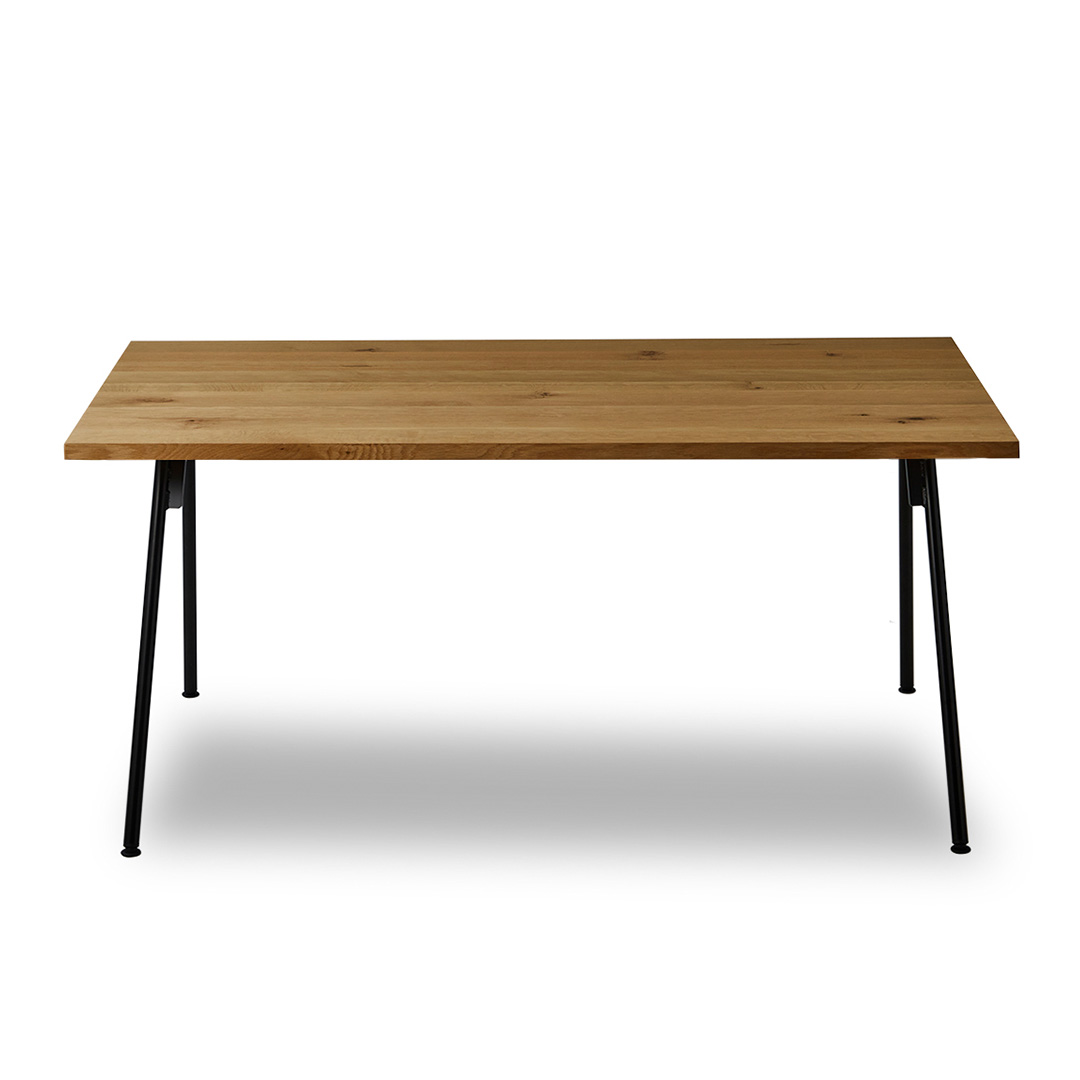 180DT ボートⅢ 角面（スチール脚C） ウォールナット