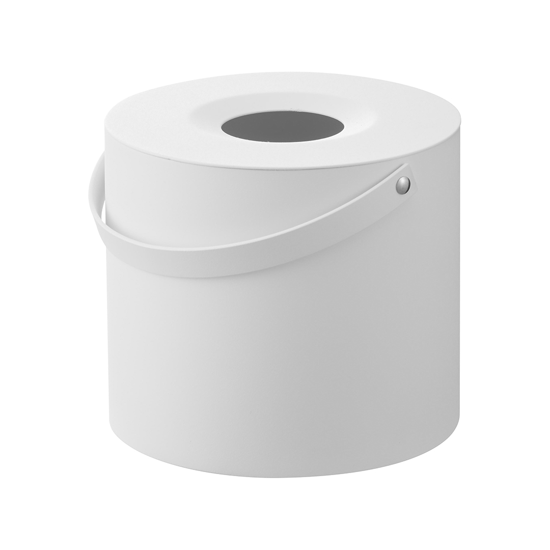 ハンドル付きティッシュケース タワー ブラック