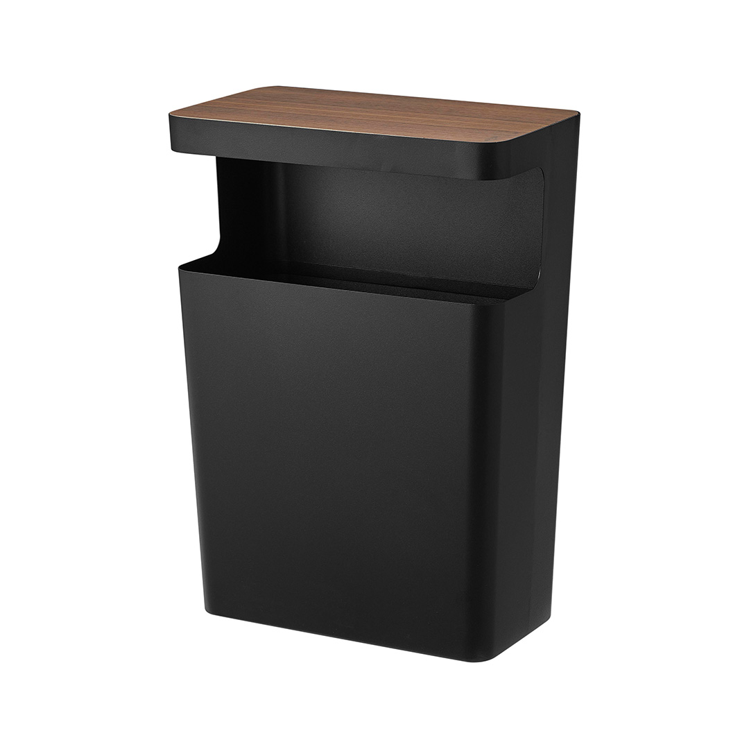 天板付きトラッシュカン リン 角型 ナチュラル