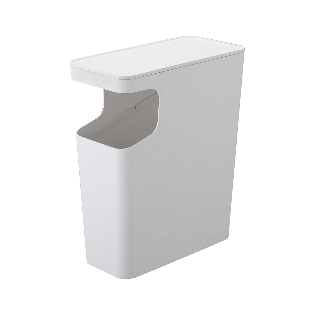 ダストボックス＆サイドテーブル タワー ブラック