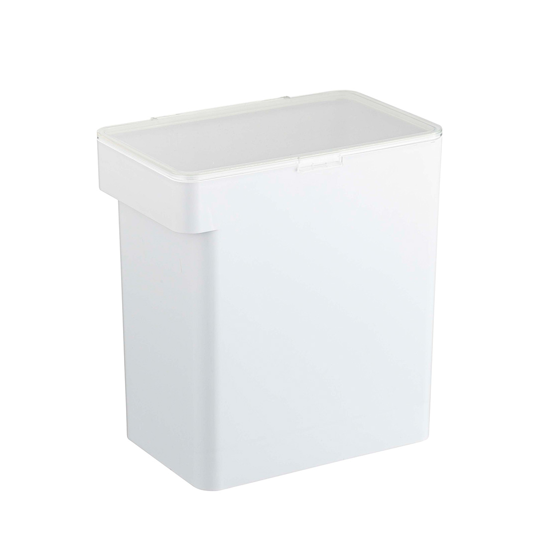 密閉ペットフードストッカー タワー 6.5kg 計量カップ付 ブラック