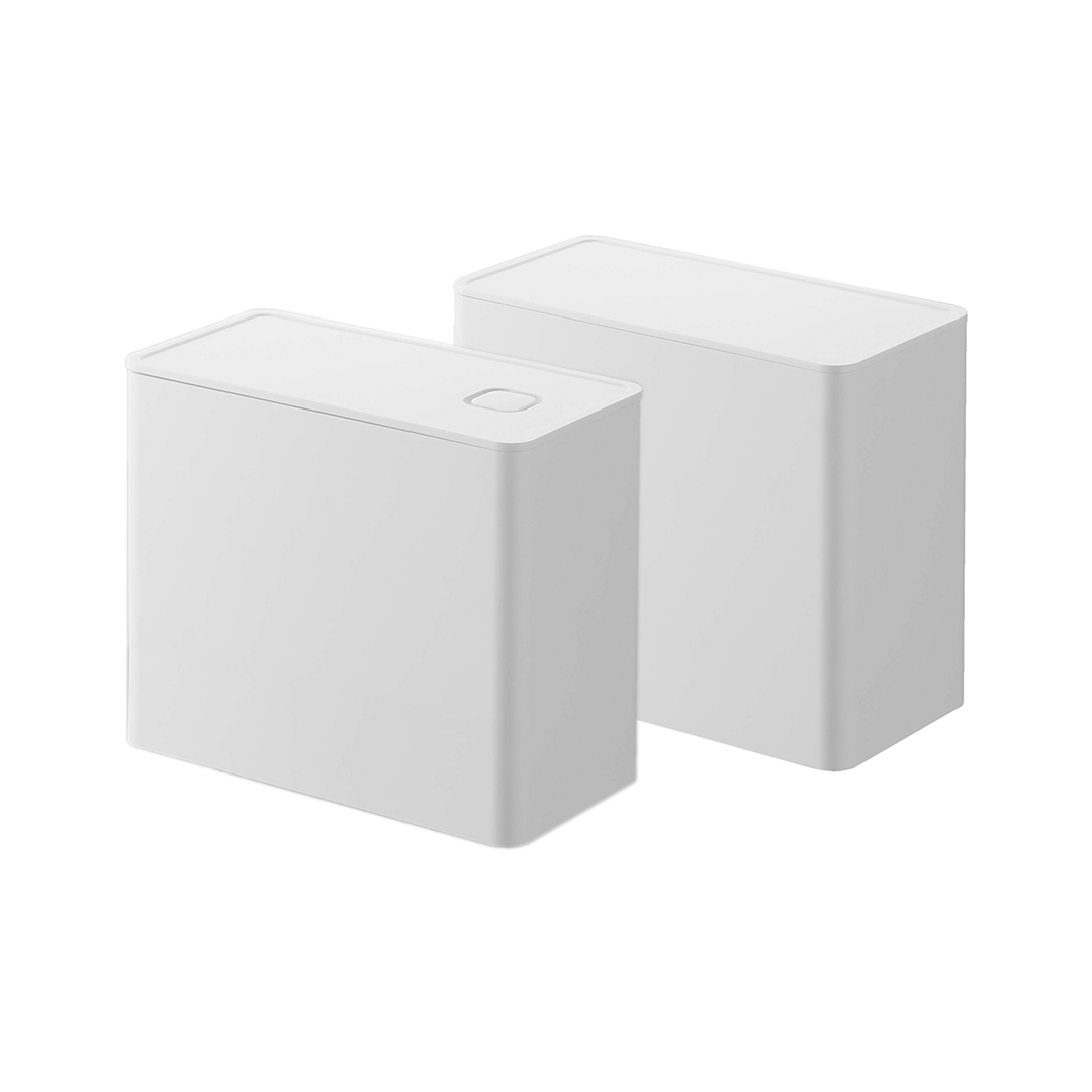 バルブ付き密閉コーヒーキャニスター＆フィルター収納ケース タワー ブラック