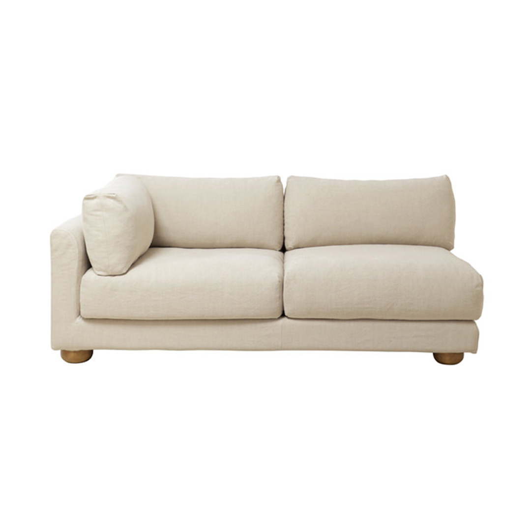 Fluu.unit sofa right arm アイボリー