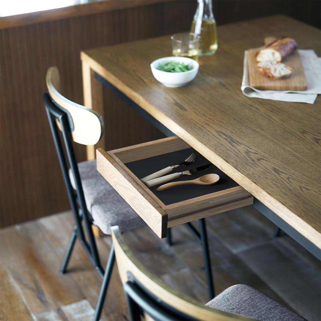 Stam dining table Lsize OAK色[NA]