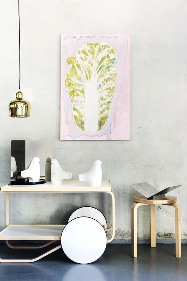 901 ティートロリー ホワイトラミネート