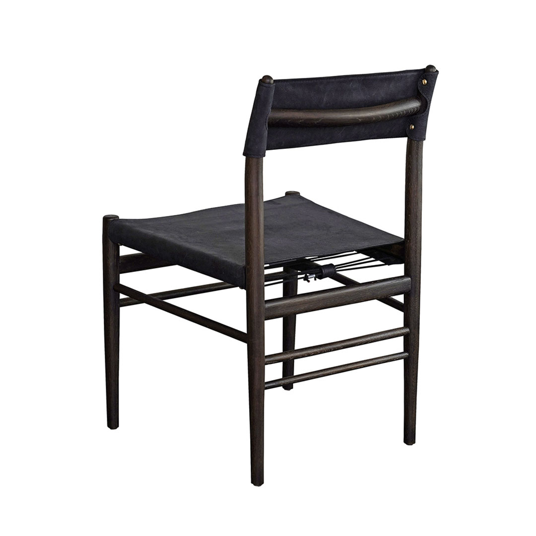 SLUNG CHAIR(脚カラー:シアードオーク) シアードオーク / ブラックレザー