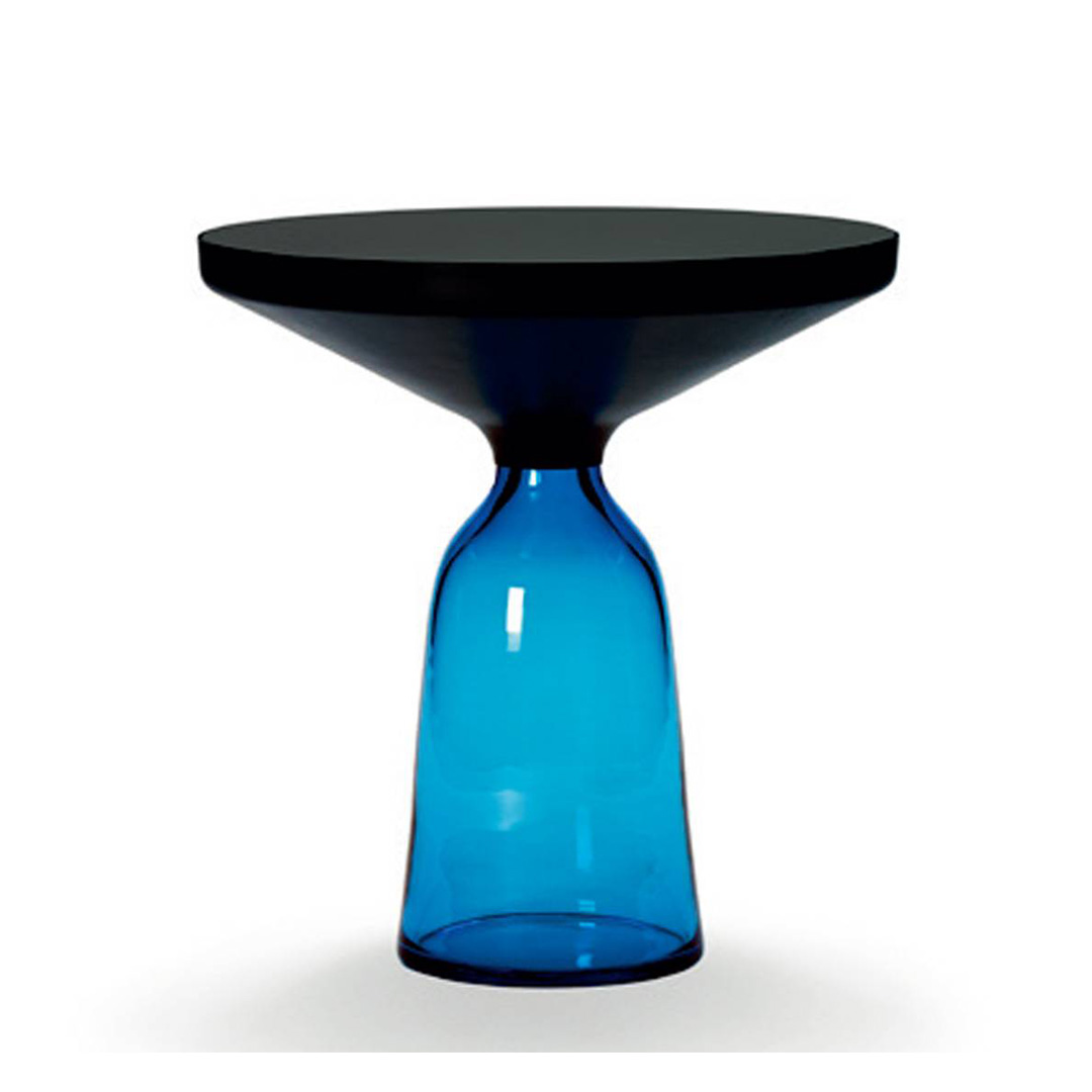 BELL SIDE TABLE(脚カラー:サファイアブルー) 真鍮