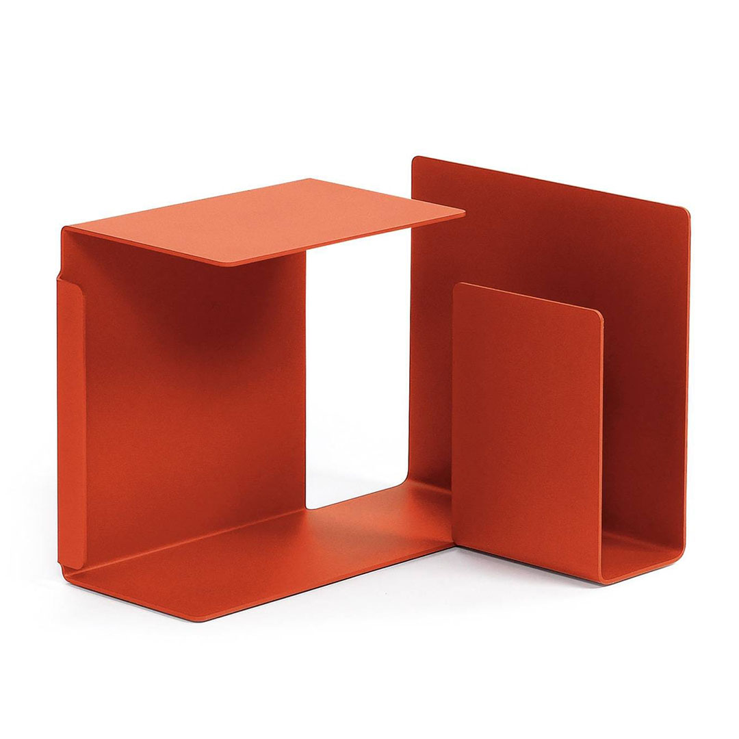 DIANA C SIDE TABLE コーラルレッド