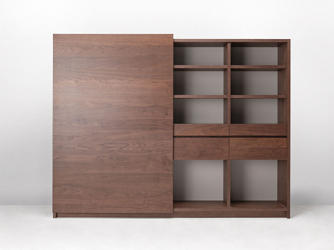 セレクトファニチャー A+ スライドドアキャビネット [SD-101]