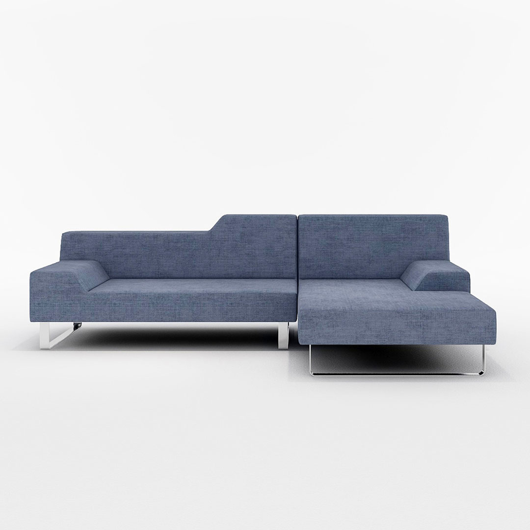 FLANNEL SOFA SIESTA 焼付け塗装（黒）② 写真左部分のみ SIESTA カウチワイド | お客様の声 | ソファ専門店FLANNEL SOFA