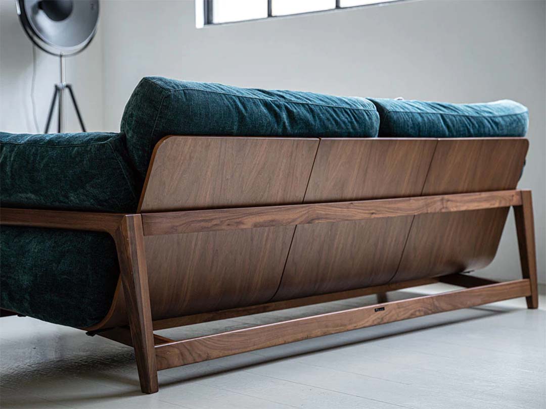 Nagi ワイド2Pソファ（脚カラー：ウォールナット） MC45