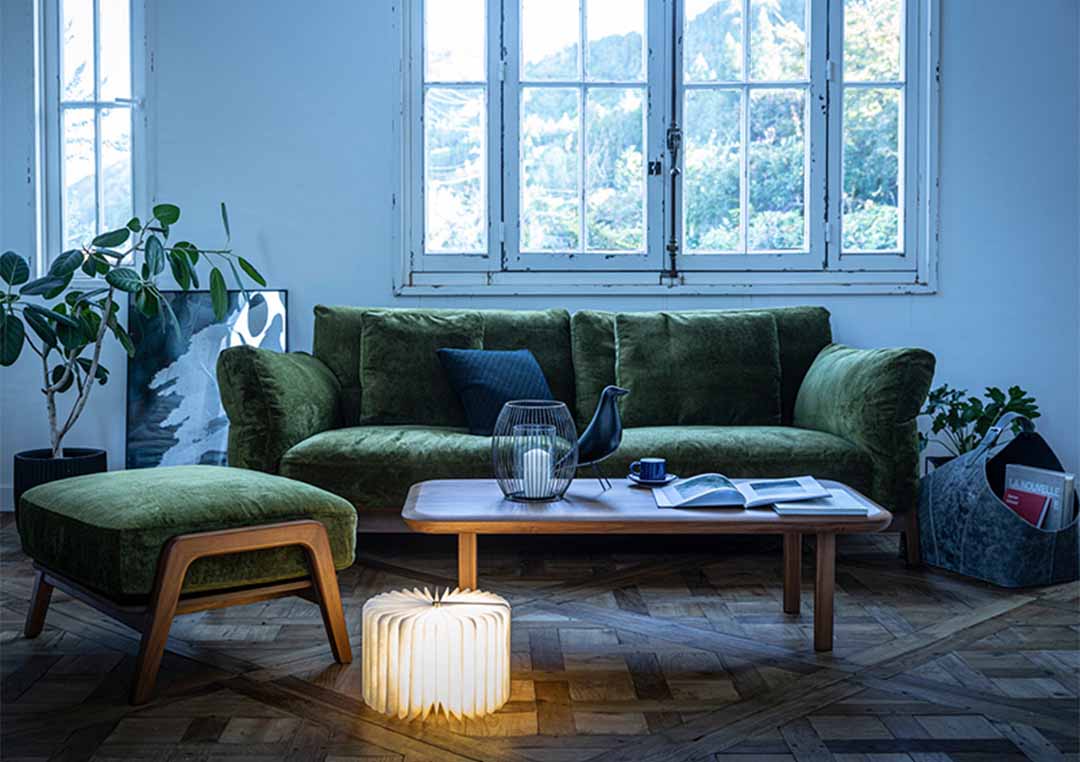 Nagi リビングテーブル W1200 ウォールナット