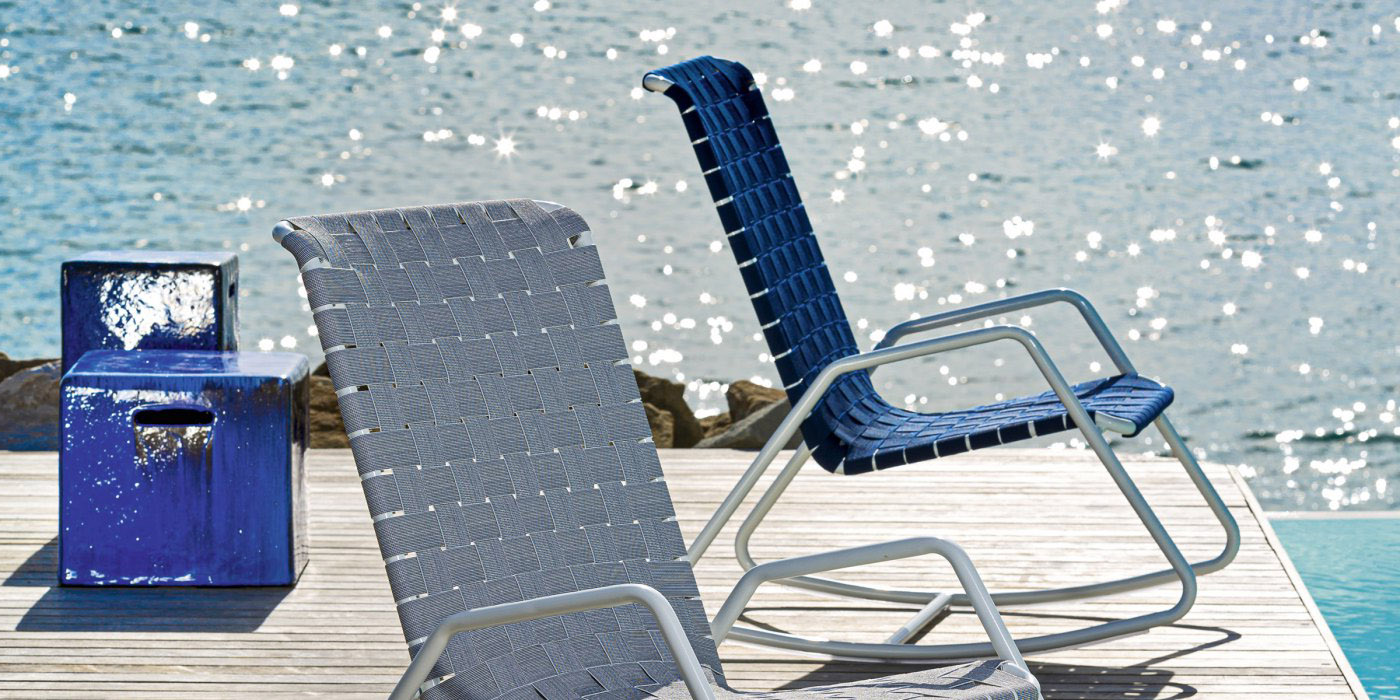 INOUT809ロッキングチェア グレー