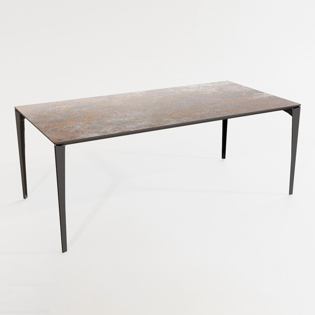 ヴァローレダイニングテーブル 180 ブラウン