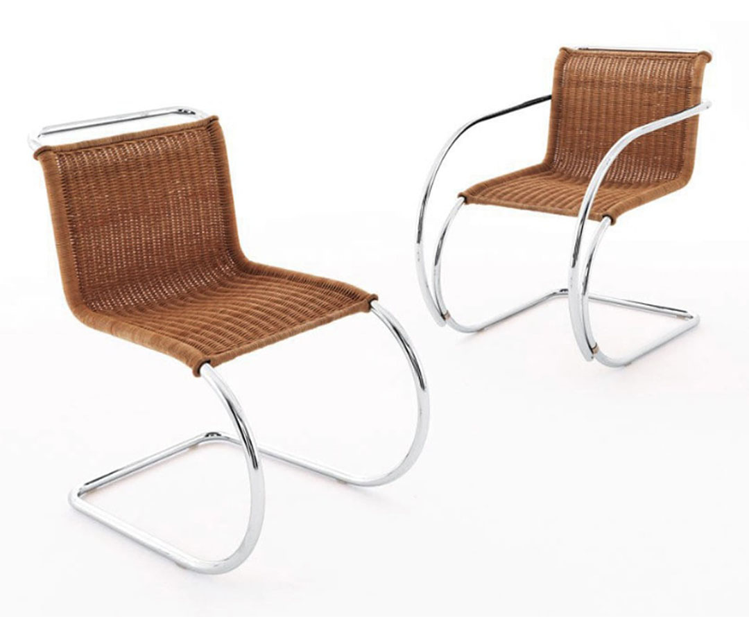 MR CHAIR アームチェア 籐張り