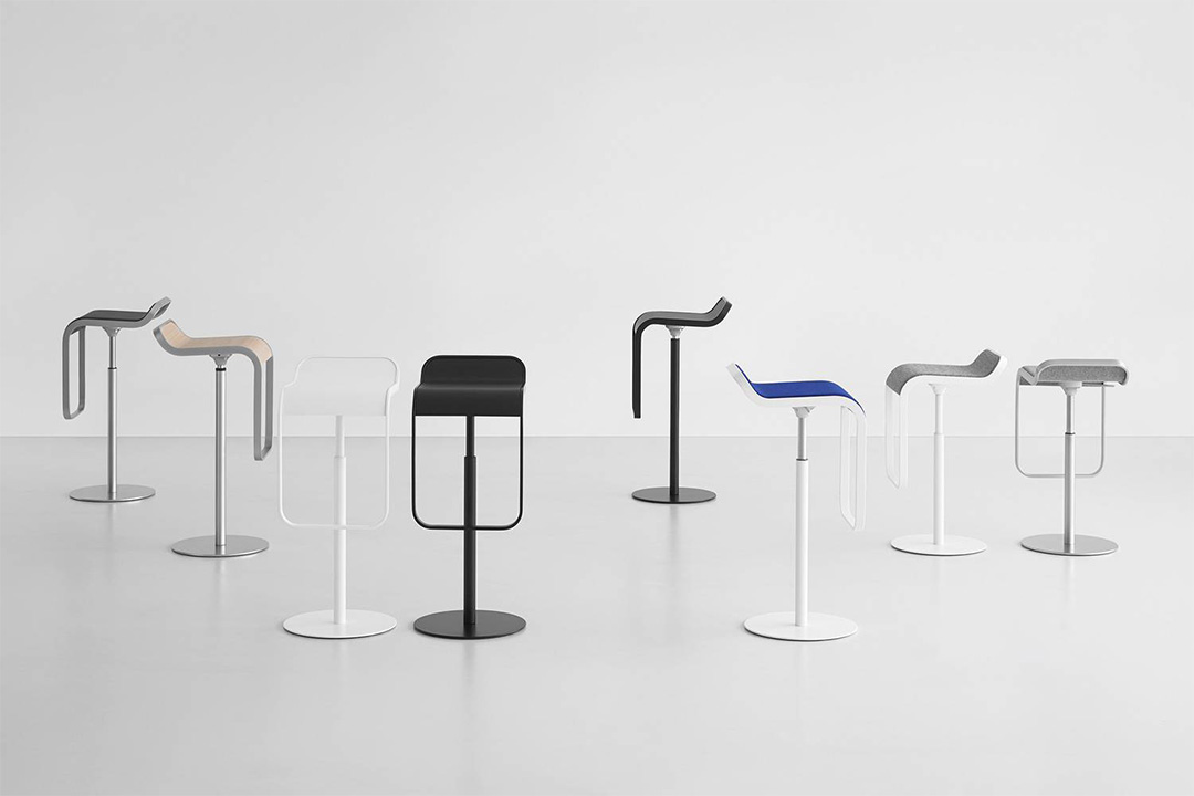 LEM H660-790 スツール（脚カラー：オリバ） オリバ