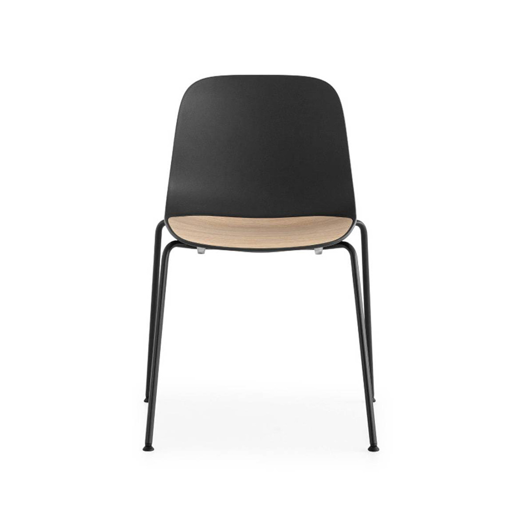 シーラ 4レッグベース（シェル：ブラック/ベース：ブラック） ブランチドオーク