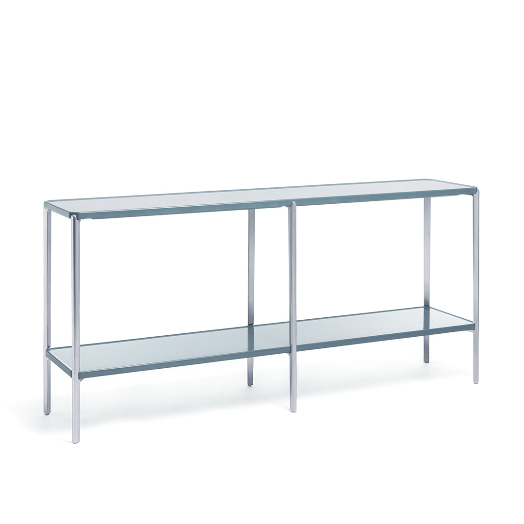 Tambour Concrete 長方形2段2連(脚カラー:ポリッシュ) グリーン