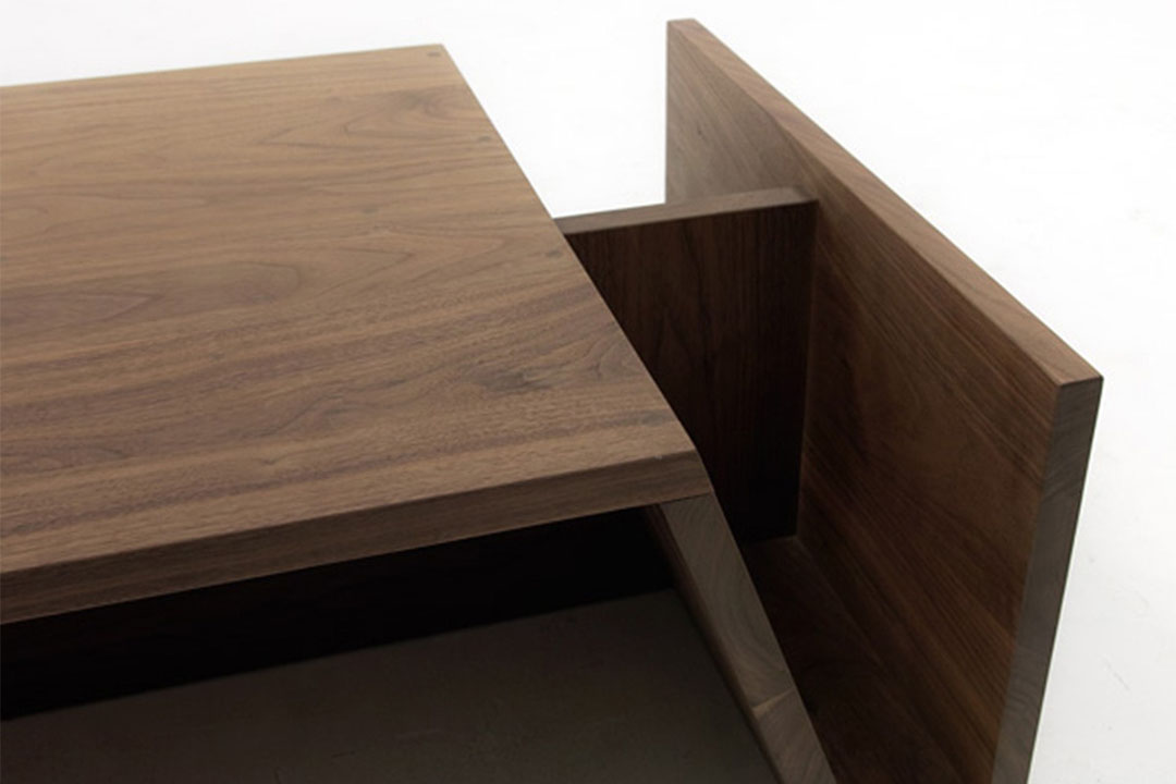 モアレス マガジンテーブル ブラックチェリー