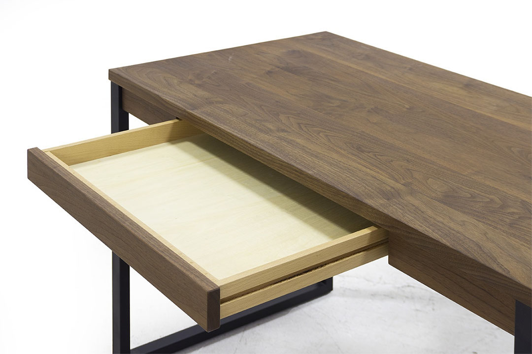 ウィン デスク W120 ウォールナット