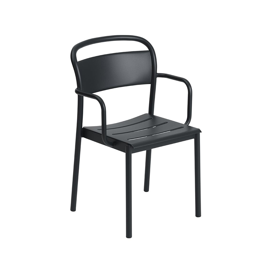 LINEAR STEEL ARM CHAIR バーントオレンジ