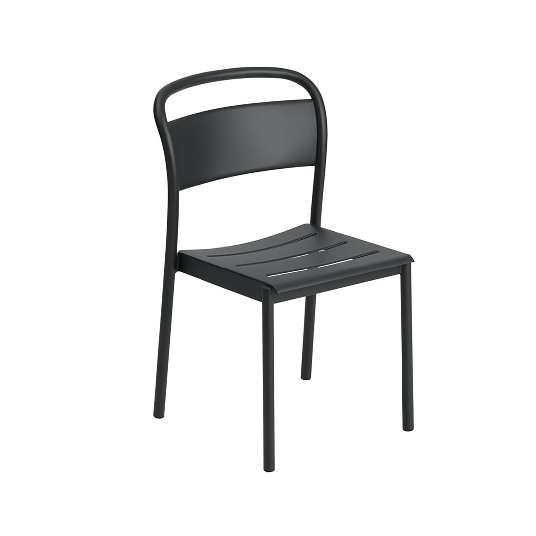 LINEAR STEEL SIDE CHAIR ペールブルー
