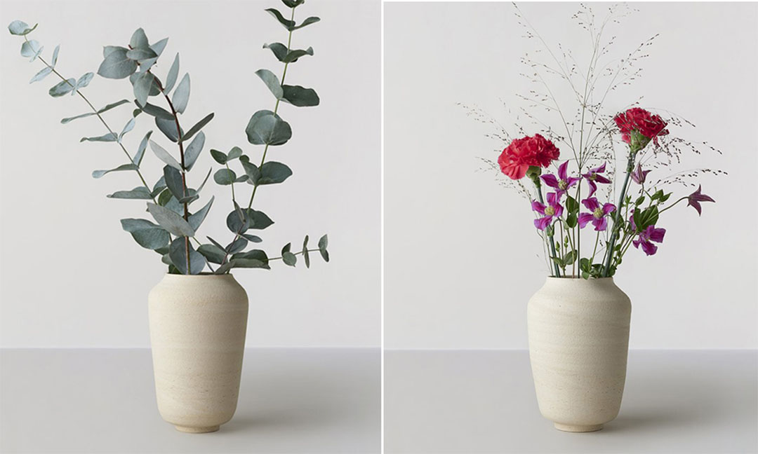 Hand turnd vase No.59/Classic Vanilla