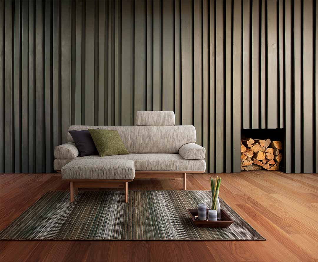 NEWRAPT 2Pソファ(脚カラー:NC) バトンIB