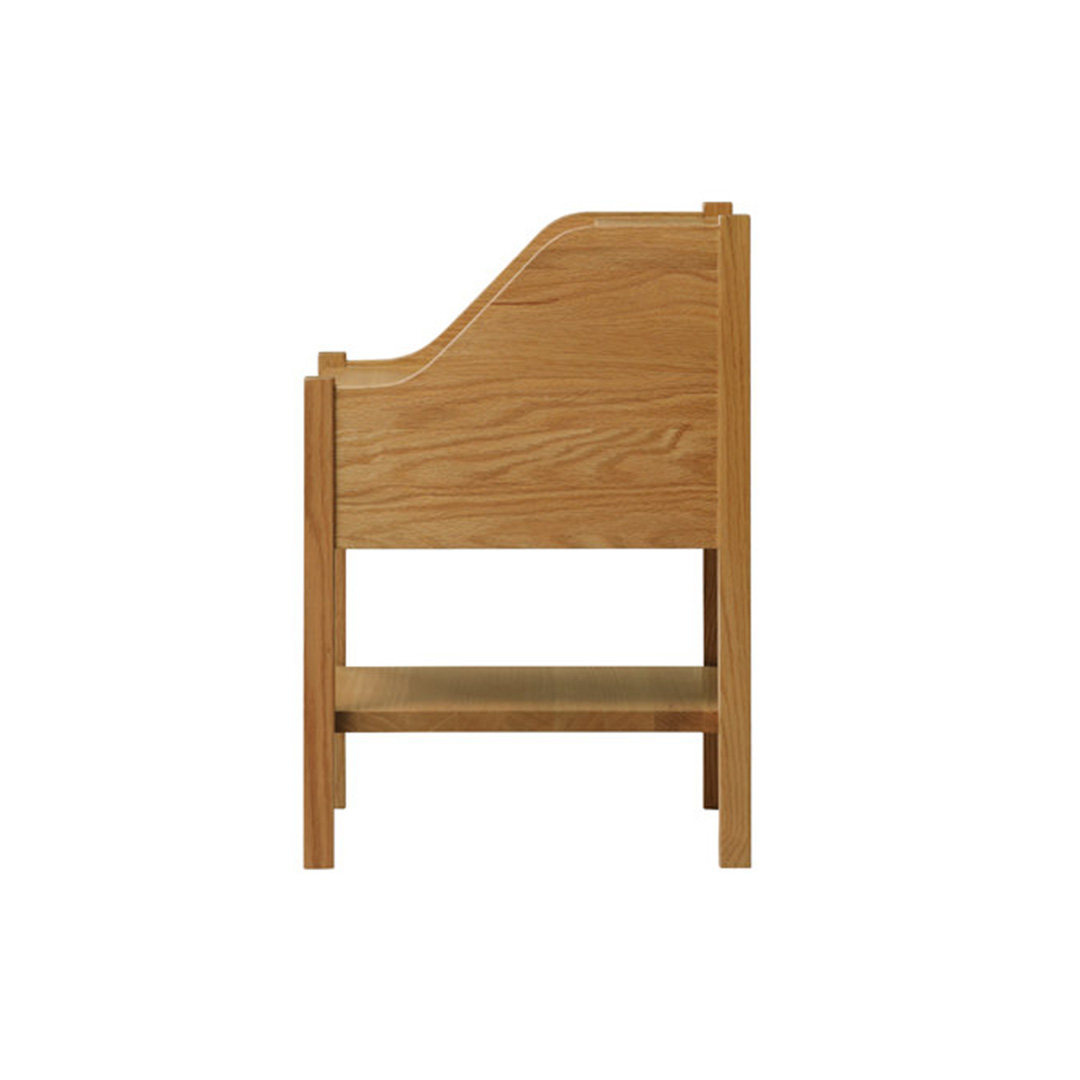Slope Night Table ナチュラル