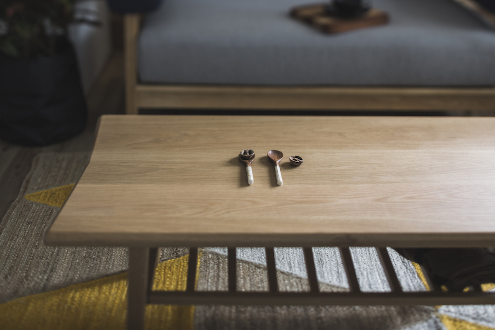 bow center table ナチュラル