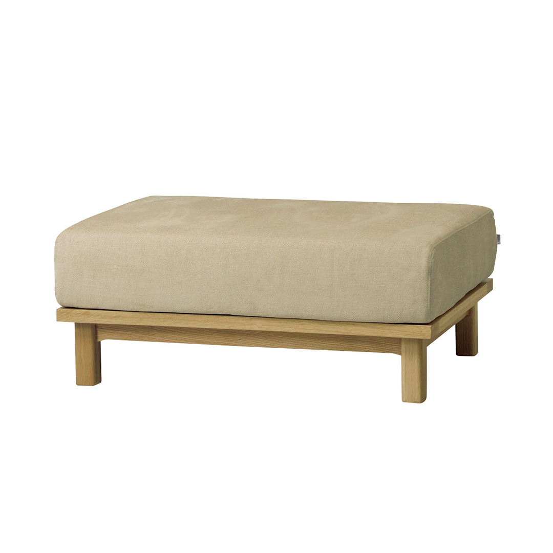 rect.unit sofa ottoman ライトブラウン