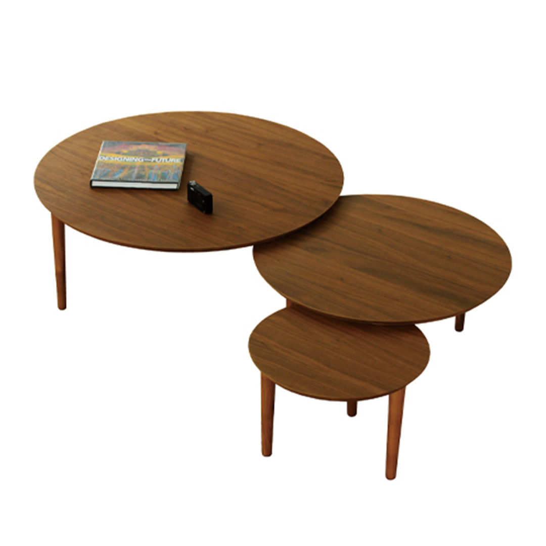 バルーン 90-3リビングテーブル ホワイトオーク