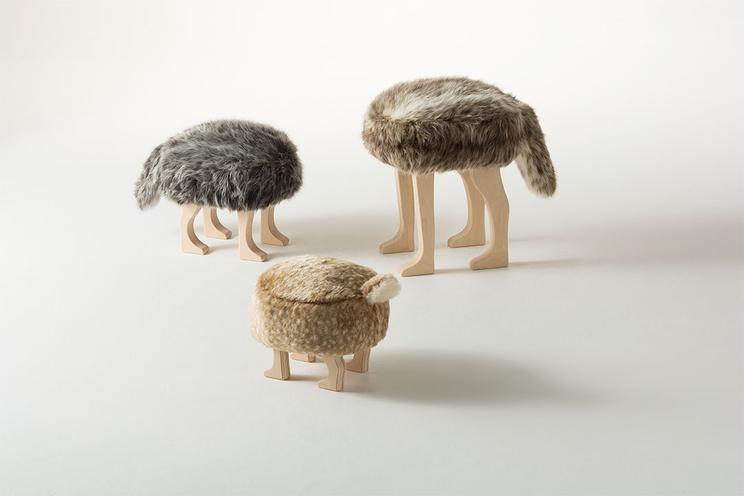 ANIMAL STOOL SS バンビ