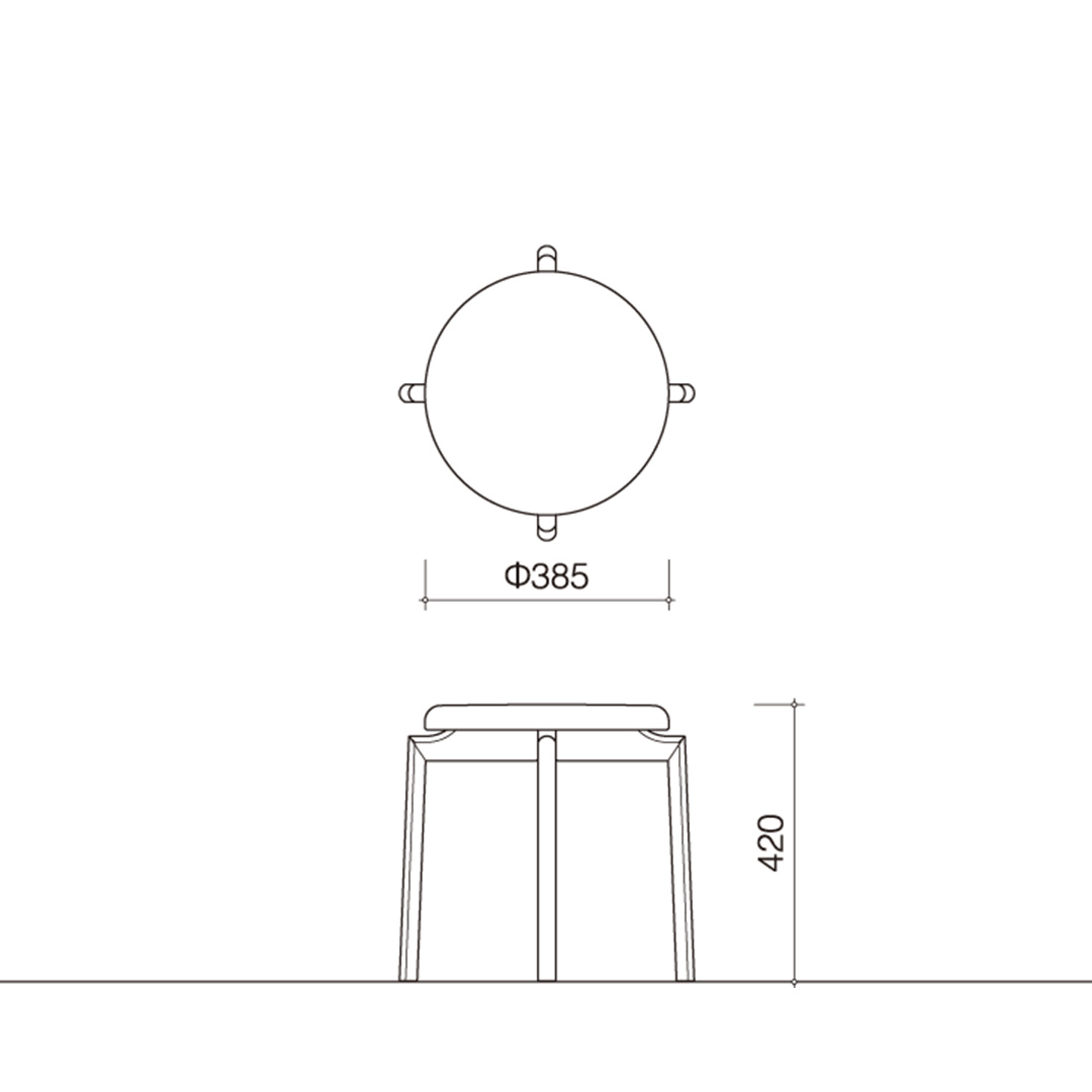 MARBLE STOOL ヒカAC