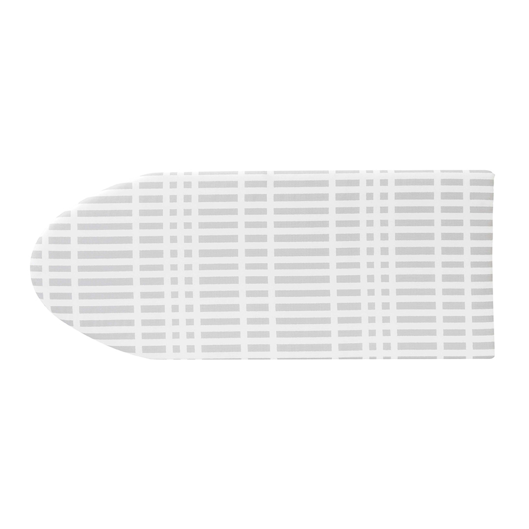 北欧風 暮らしの定番 舟型アイロン台 チェックグレー