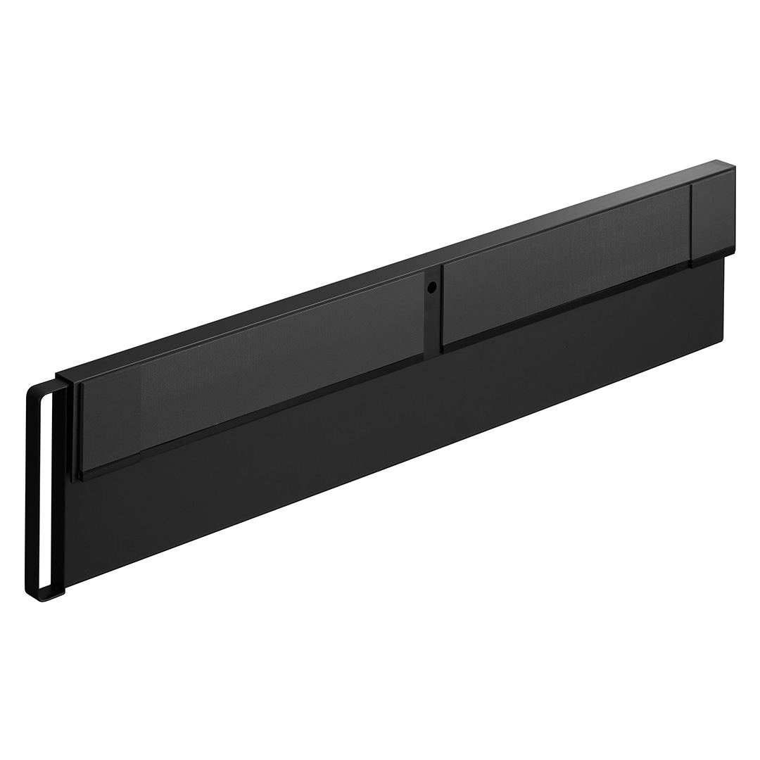 マグネット冷蔵庫横隠せるスライドスチールパネル タワー ホワイト