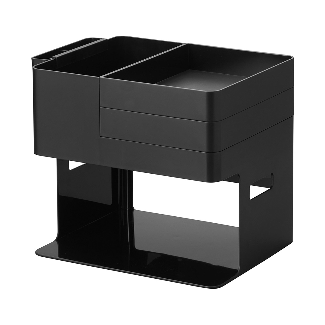 ネイルライト＆ジェルネイル用品収納ケース タワー ホワイト