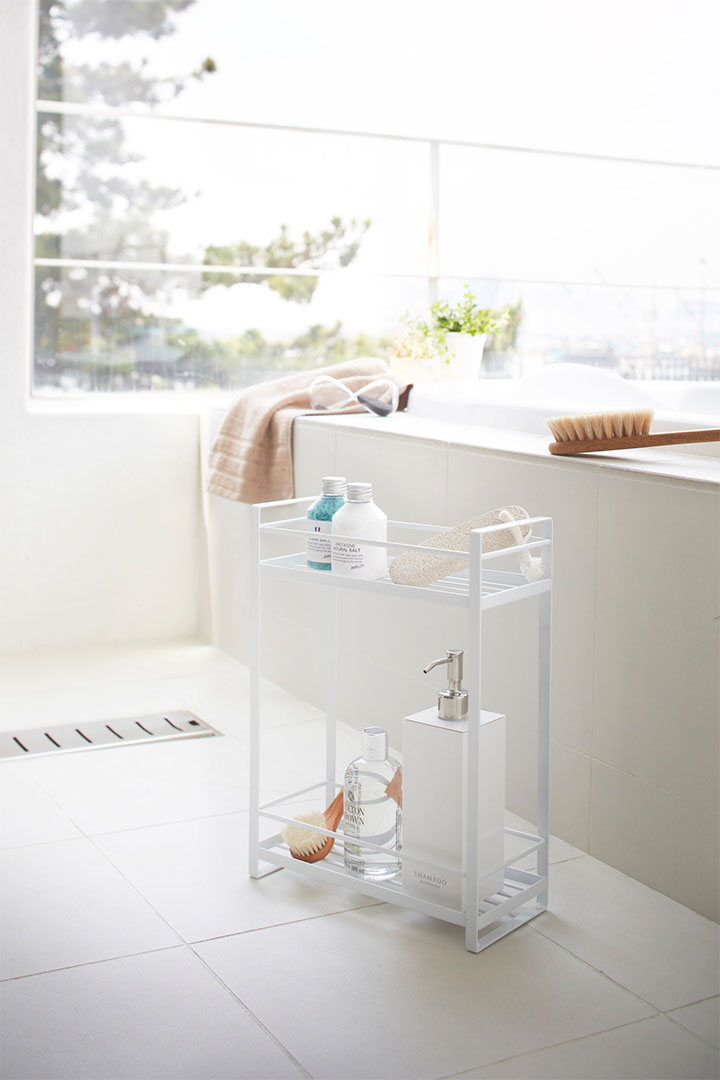 ディスペンサースタンド 2段 ミスト ホワイト