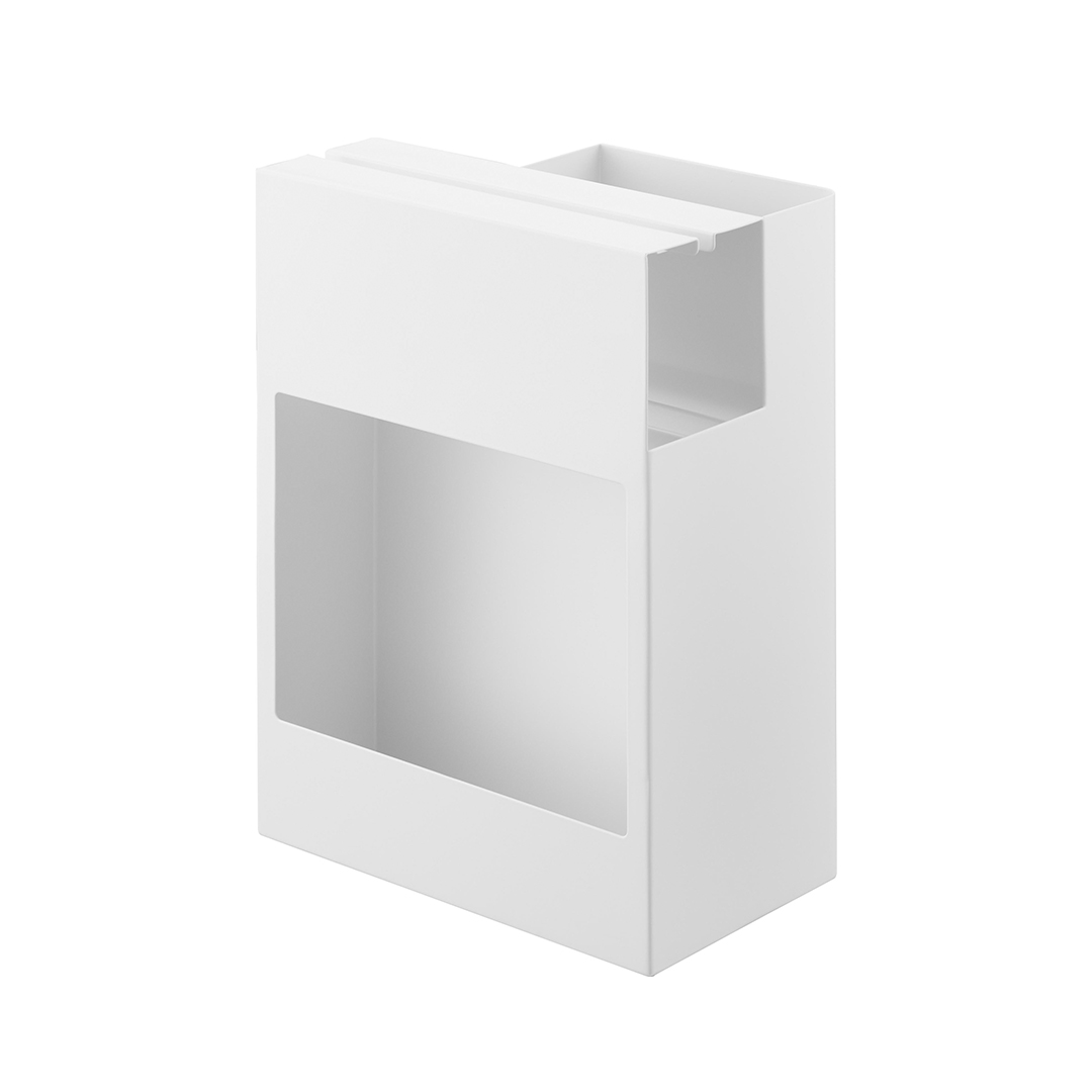 掃除用品収納スタンド プレート ホワイト