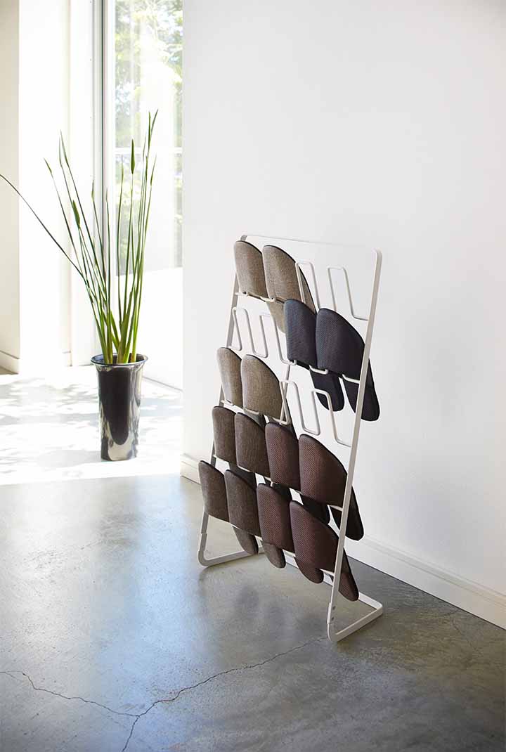 スリッパラック 10足用 ホワイト