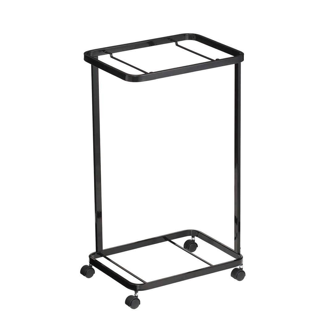 ランドリーワゴン タワー 2段 ホワイト