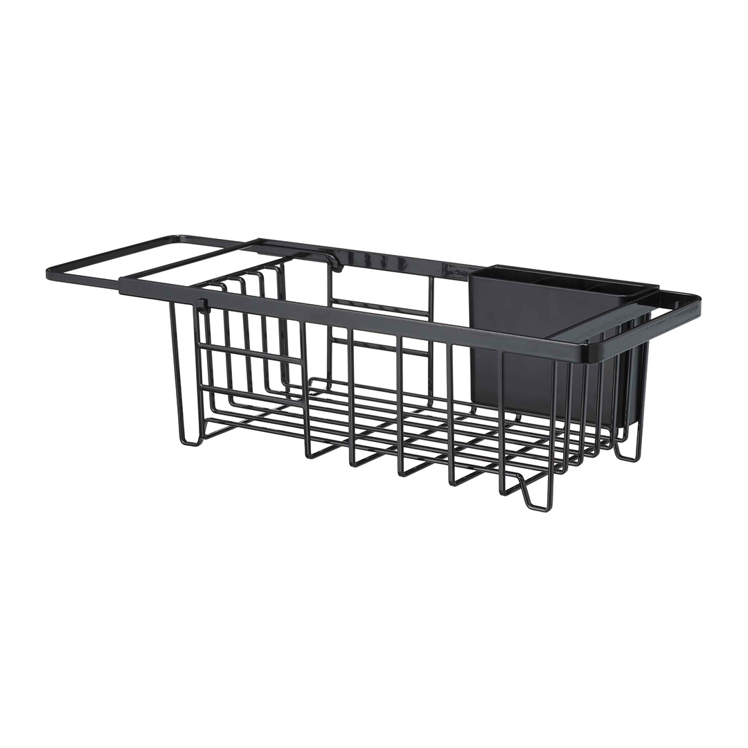 伸縮水切りワイヤーバスケット タワー ホワイト