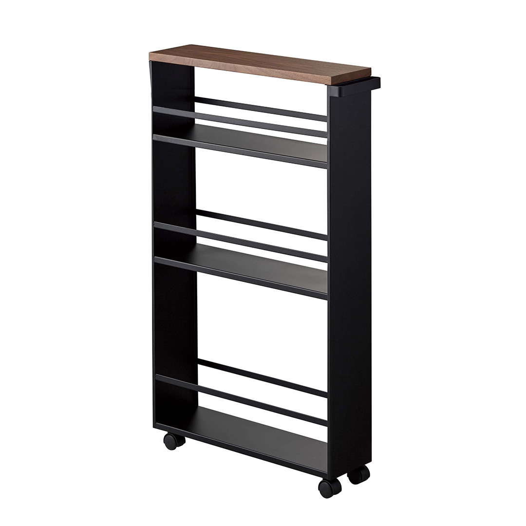 ハンドル付きスリムワゴン タワー ホワイト