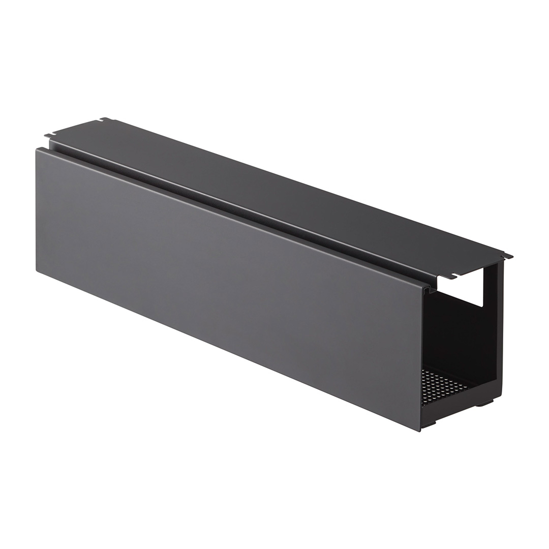 デスク下天板ケーブルラック タワー ロング ホワイト