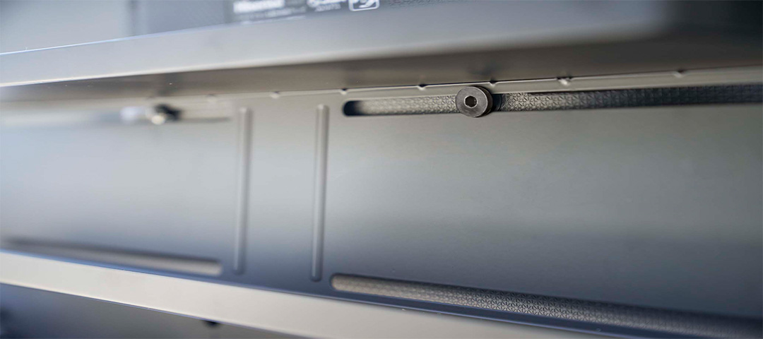 テレビ裏収納ラック スマート ブラック