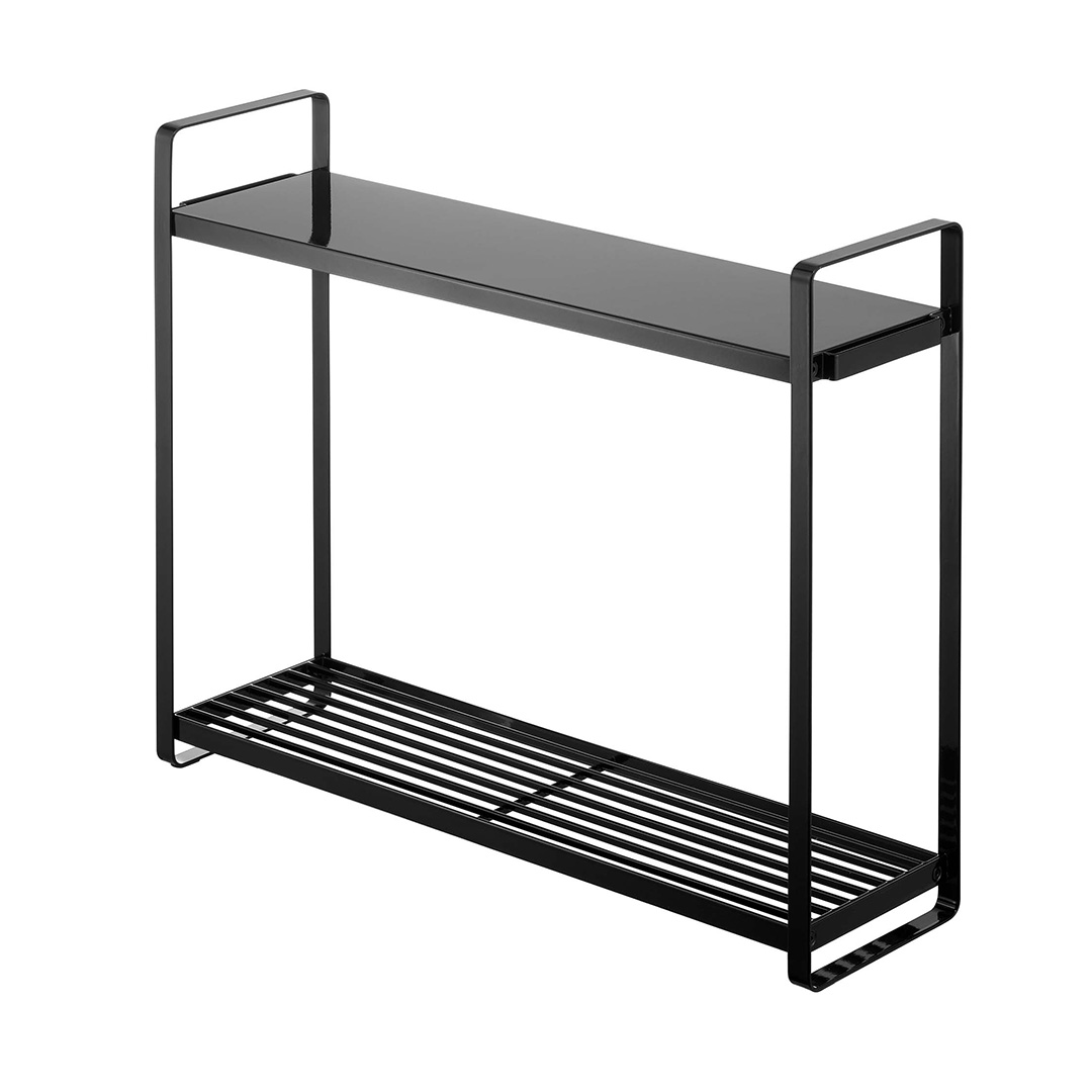 コンロ横ラック2段 タワー ホワイト