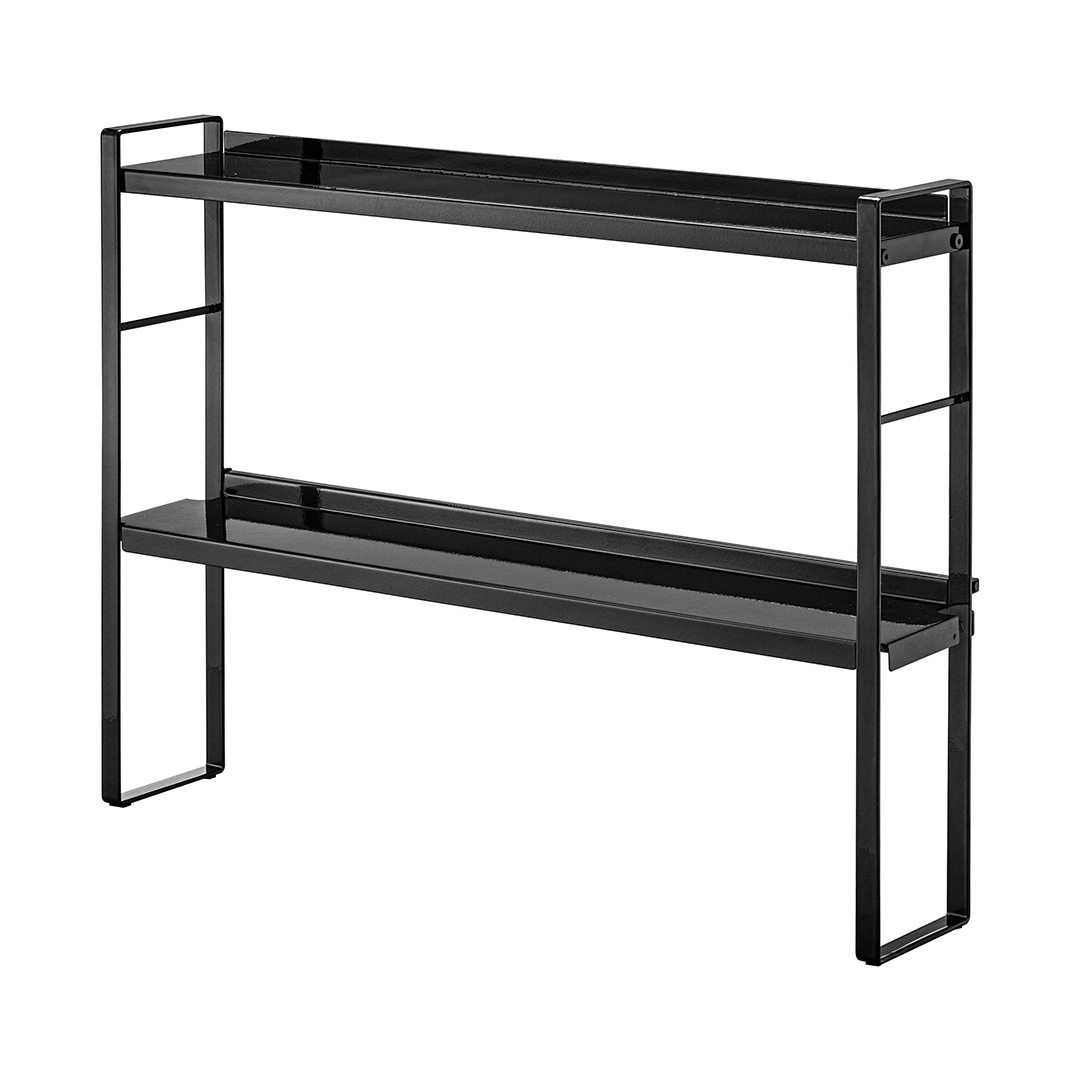 コンロ奥隙間ラック タワー 2段 ホワイト